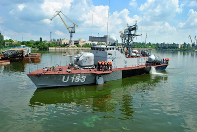 Ракетний катер «Прилуки» ВМС ЗС України провів перші ходові випробування під час ремонту